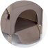 Patut pliabil Chipolino Relax macadamia linen cu laterala culisanta, Culoare: Crem, Dimensiuni: 120x60 - poza 9 - ExclusivMAG.ro