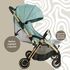 Carucior Sport AppeKids Upp, De la nastere la 22kg - River Green, Culoare: Turquoise, Model: sport,poza 3  - ExclusivMAG.ro Carucior Sport AppeKids Upp, De la nastere la 22kg - River Green, Culoare: Turquoise, Model: sport,poza 3