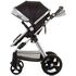 Carucior Chipolino Havana 3 in 1 obsidian silver, Culoare: Gri/Negru, Model: 3 in 1,poza 8