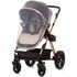 Carucior Chipolino Havana 3 in 1 obsidian gold, Culoare: Negru/Auriu, Model: 3 in 1 - poza 6 - ExclusivMAG.ro