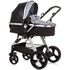 Carucior Chipolino Havana 3 in 1 obsidian silver, Culoare: Gri/Negru, Model: 3 in 1,poza 3