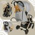 Carucior Sport AppeKids Upp, De la nastere la 22kg - Powder Grey, Culoare: Gri, Model: sport,poza 4  - ExclusivMAG.ro Carucior Sport AppeKids Upp, De la nastere la 22kg - Powder Grey, Culoare: Gri, Model: sport,poza 4