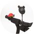 Tricicleta gemeni Chipolino 2Play obsidian leaves, Culoare: Negru,poza 7
