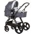 Carucior Chipolino Havana 3 in 1 silver grey, Culoare: Gri, Model: 3 in 1,poza 3