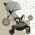 Carucior Sport AppeKids Upp, De la nastere la 22kg - Powder Grey, Culoare: Gri, Model: sport,poza 3  - ExclusivMAG.ro Carucior Sport AppeKids Upp, De la nastere la 22kg - Powder Grey, Culoare: Gri, Model: sport,poza 3