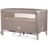 Patut pliabil Chipolino Relax macadamia linen cu laterala culisanta, Culoare: Crem, Dimensiuni: 120x60 - poza 3 - ExclusivMAG.ro