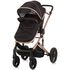 Carucior Chipolino Amore 3 in 1 obsidian gold, Culoare: Negru/Auriu, Model: 3 in 1 - poza 5 - ExclusivMAG.ro