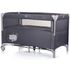 Patut pliabil Chipolino Relax granite cu laterala culisanta, Culoare: Gri, Dimensiuni: 120x60,poza 3