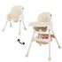 Scaun de masa 2 in 1 Juju Eat&Smile, Beige, Culoare: Bej,poza 2