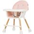 Scaun de masa Chipolino Rio 2 in 1 rose water, Culoare: Roz,poza 4