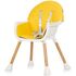 Scaun de masa Chipolino Rio 2 in 1 mango, Culoare: Galben,poza 5