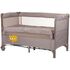 Patut pliabil Chipolino Relax macadamia tiger cu laterala culisanta, Culoare: Crem, Dimensiuni: 120x60  - ExclusivMAG.ro Patut pliabil Chipolino Relax macadamia tiger cu laterala culisanta, Culoare: Crem, Dimensiuni: 120x60
