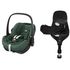 Scaun Auto I-Size Maxi-Cosi PEBBLE 360 PRO2 + Baza Auto FAMILYFIX 360 PRO ESSENTIAL GREEN, Culoare: Verde, Grupa: 0-13kg (0 luni - 12 luni)