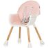 Scaun de masa Chipolino Rio 2 in 1 rose water, Culoare: Roz,poza 5