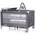 Patut pliabil cu saltea de infasat Chipolino Luna ash grey, Culoare: Gri, Dimensiuni: 120x60,poza 3