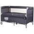 Patut pliabil Chipolino Relax granite cu laterala culisanta, Culoare: Gri, Dimensiuni: 120x60,poza 2