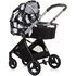 Carucior Chipolino Elite 3 in 1 ink art, Culoare: Alb/Negru, Model: 3 in 1,poza 3