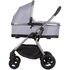 Carucior Chipolino Infinity 3 in 1 granite, Culoare: Gri deschis, Model: 3 in 1,poza 5