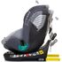 Scaun auto Chipolino Supreme I-Size 40-150 cm cu sistem Isofix granite, Culoare: Gri deschis, Grupa: 0-36kg (0 luni - 12 ani),poza 6