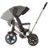 Tricicleta cu copertina si sezut reversibil Chipolino Derby granite, Culoare: Gri/Negru,poza 8