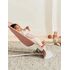 BabyBjorn - Balansoar Bliss Dusty Pink cu aspect delicat de petala, tesatura matlasata, Culoare: Roz,poza 7