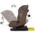 Scaun auto Chipolino X Factor I-Size 40-150 cm macadamia cu sistem Isofix, Culoare: Maro, Grupa: 0-36kg (0 luni - 12 ani),poza 7  - ExclusivMAG.ro Scaun auto Chipolino X Factor I-Size 40-150 cm macadamia cu sistem Isofix, Culoare: Maro, Grupa: 0-36kg (0 luni - 12 ani),poza 7