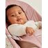 BabyBjorn - Balansoar Bliss Dusty Pink cu aspect delicat de petala, tesatura matlasata, Culoare: Roz,poza 2