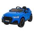Masinuta electrica cu telecomanda AUDI Q7 NEW LIFT, roti EVA, scaun tapitat, putere 70W - Albastru, Culoare: Albastru, Capacitate acumulator: 12V