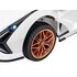 Masinuta electrica cu telecomanda LAMBORGHINI SIAN, roti EVA, scaun tapitat, putere 106W - Alb, Culoare: Alb, Capacitate acumulator: 12V,poza 9