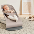 BabyBjorn - Balansoar Bliss Sand Grey din tesatura matlasata cu aspect Clasic, Culoare: Bej,poza 5