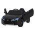 Masinuta electrica cu telecomanda LEXUS LC500, roti EVA, scaun tapitat, putere 70W - Negru, Culoare: Negru, Capacitate acumulator: 12V