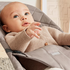 BabyBjorn - Balansoar Bliss Sand Grey din tesatura matlasata cu aspect Clasic, Culoare: Bej,poza 6