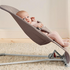 BabyBjorn - Balansoar Bliss Sand Grey din tesatura matlasata cu aspect Clasic, Culoare: Bej,poza 4