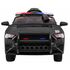 Masinuta electrica cu telecomanda GT Sport Police, roti EVA, scaun tapitat, putere 24V - Negru - poza 8 - ExclusivMAG.ro