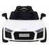 Masinuta electrica cu telecomanda AUDI R8, roti EVA, scaun tapitat, putere 70W - Alb, Culoare: Alb, Capacitate acumulator: 6V,poza 3