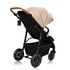 Carucior sport, Lionelo, Natt, De la nastere, Cu accesorii si capotina XXL reglabila, 0 - 22 kg, Bej, Culoare: Bej, Model: sport,poza 6  - ExclusivMAG.ro Carucior sport, Lionelo, Natt, De la nastere, Cu accesorii si capotina XXL reglabila, 0 - 22 kg, Bej, Culoare: Bej, Model: sport,poza 6