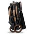 Carucior sport, Lionelo, Julie One, Editie limitata Golden Moments, De la nastere, 0-22 kg, Negru, Culoare: Gri/Negru, Model: sport,poza 7
