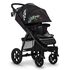 Carucior sport, Lionelo, Annet Tour Golden Moments, Editie Limitata, 0 luni+, Pana la 22 kg, Certificare TUV, Negru, Culoare: Negru/Auriu, Model: sport,poza 2