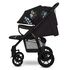 Carucior sport, Lionelo, Annet Tour Golden Moments, Editie Limitata, 0 luni+, Pana la 22 kg, Certificare TUV, Negru, Culoare: Negru/Auriu, Model: sport,poza 5
