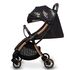 Carucior sport, Lionelo, Julie One, Editie limitata Golden Moments, De la nastere, 0-22 kg, Negru, Culoare: Gri/Negru, Model: sport,poza 3