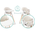 Scaun de masa si sezlong Noah 2 in 1 Crem Fillikid, Culoare: Crem,poza 4  - ExclusivMAG.ro Scaun de masa si sezlong Noah 2 in 1 Crem Fillikid, Culoare: Crem,poza 4