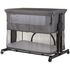 Patut co-sleeper si tarc Chipolino Zen granite, Culoare: Gri deschis, Dimensiuni: 90x50,poza 7  - ExclusivMAG.ro Patut co-sleeper si tarc Chipolino Zen granite, Culoare: Gri deschis, Dimensiuni: 90x50,poza 7