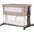 Patut co-sleeper si tarc Chipolino Zen macadamia, Culoare: Crem, Dimensiuni: 90x50,poza 7  - ExclusivMAG.ro Patut co-sleeper si tarc Chipolino Zen macadamia, Culoare: Crem, Dimensiuni: 90x50,poza 7
