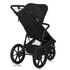 Carucior sport, Lionelo, Azura, Cu 3 roti, Cu baldachin XXL impermeabil, Pliere compacta, Pana la 22 kg, 6-48 luni, Negru, Culoare: Negru, Model: sport,poza 3  - ExclusivMAG.ro Carucior sport, Lionelo, Azura, Cu 3 roti, Cu baldachin XXL impermeabil, Pliere compacta, Pana la 22 kg, 6-48 luni, Negru, Culoare: Negru, Model: sport,poza 3