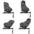 Scaun auto Graco rotativ 360 Turn2Me i-Size Heather, Culoare: Gri, Grupa: 0-18kg (0 luni - 4 ani),poza 4