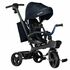 Tricicleta multifunctionala cu sezut reversibil Lionelo Kori, Blue Navy, Culoare: Albastru,poza 2
