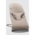 BabyBjorn - Balansoar Bliss Sand Grey din tesatura matlasata cu aspect Clasic, cu bara de jucarii inclusa, Culoare: Crem,poza 2