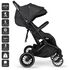Carucior pliabil pentru gemeni BabyGo GoTwice, Black, Culoare: Negru, Model: gemeni,poza 2  - ExclusivMAG.ro Carucior pliabil pentru gemeni BabyGo GoTwice, Black, Culoare: Negru, Model: gemeni,poza 2