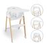 Scaun de masa 3 in 1 transformabil Levels Alb BabyGo,poza 2
