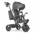 Tricicleta multifunctionala cu sezut reversibil Lionelo Kori, Grey Stone, Culoare: Gri,poza 2